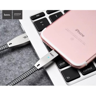CÁP SẠC HOCO U11 LIGHTNING tự ngắt