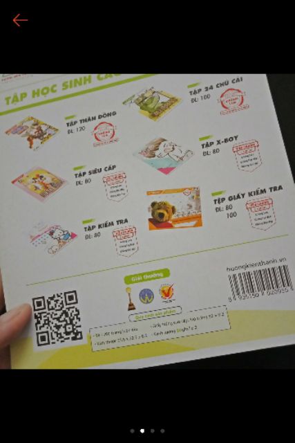 Combo 10 cuốn tập 96 trang luôn bìa