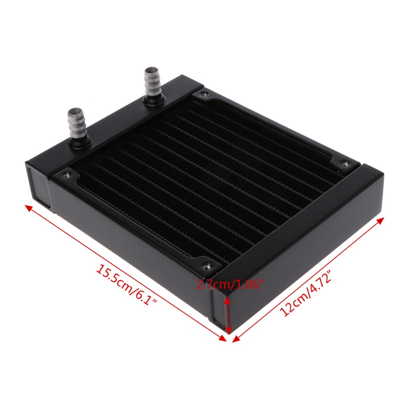 Quạt TảN NhiệT NướC Radiator Cho CPU GPU G1 / 4 ''