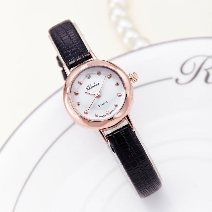 Đồng hồ nữ dây da thời trang Yuhao SP710 (Nhiều màu lựa chọn)