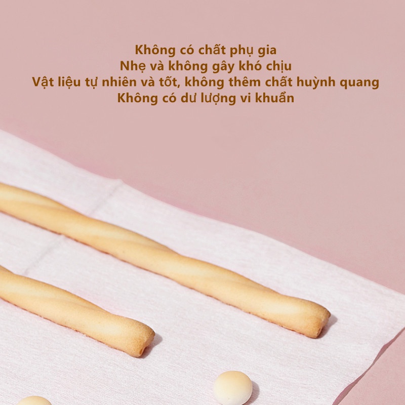 Set 60 khăn mặt APIYOO sợi thực vật tự nhiên sử dụng một lần chuyên dụng