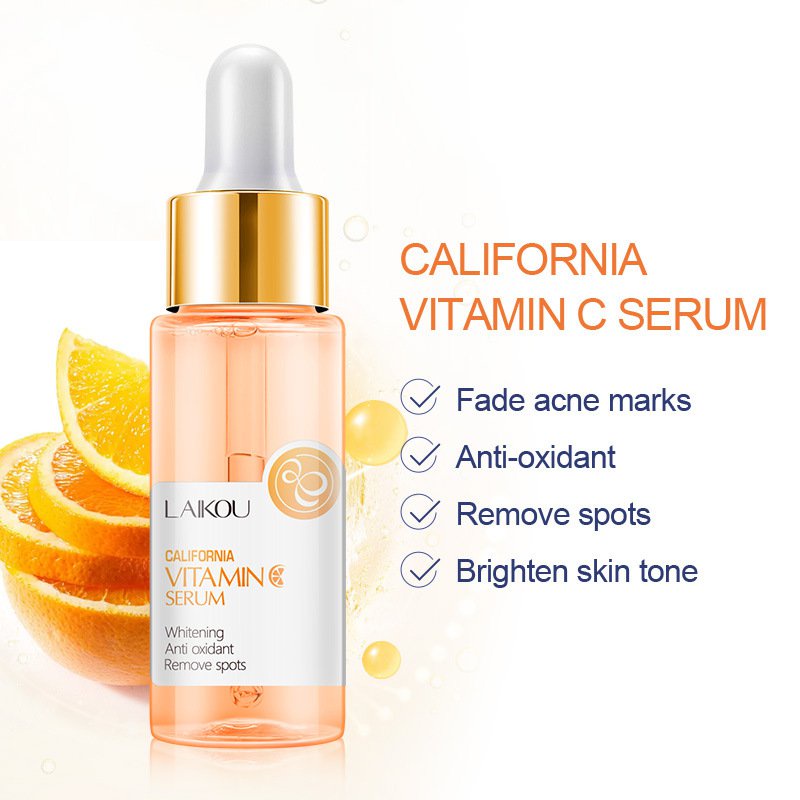 [Hàng mới về] Serum Laikou California Vitamin C dưỡng ẩm làm sáng da mềm mịn dễ hấp thụ