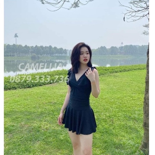 Váy bơi kín đáo 1 mảnh (kèm hình thật)