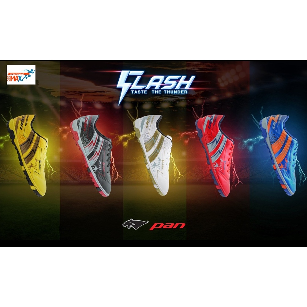 [CHÍNH HÃNG] Giày Pan Thái Lan, PAN SUPER  FLASH  2022 TF - IC Giày PAN sân cỏ nhân tạo.[TẶNG TẤT chống trơn đá banh]