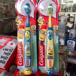 Bàn Chải Đánh Răng Colgate hình minions  trẻ em