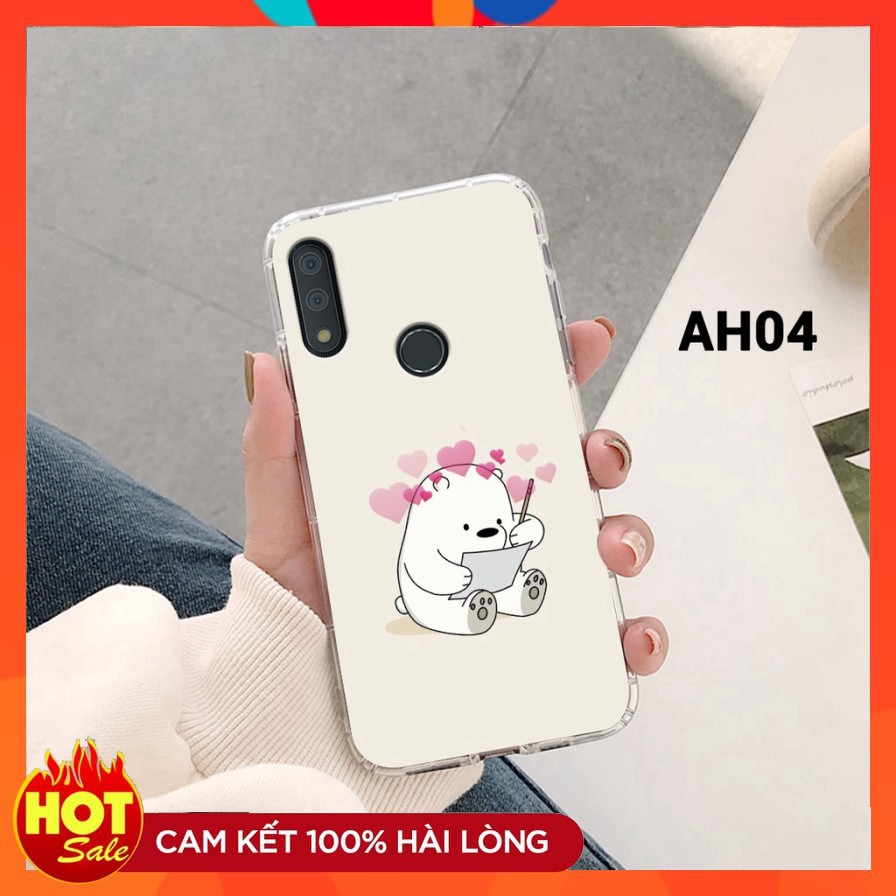 Ốp lưng VSmart Star 3 dẻo trong in hình gấu We Bare bears siêu dễ thương | BigBuy360 - bigbuy360.vn