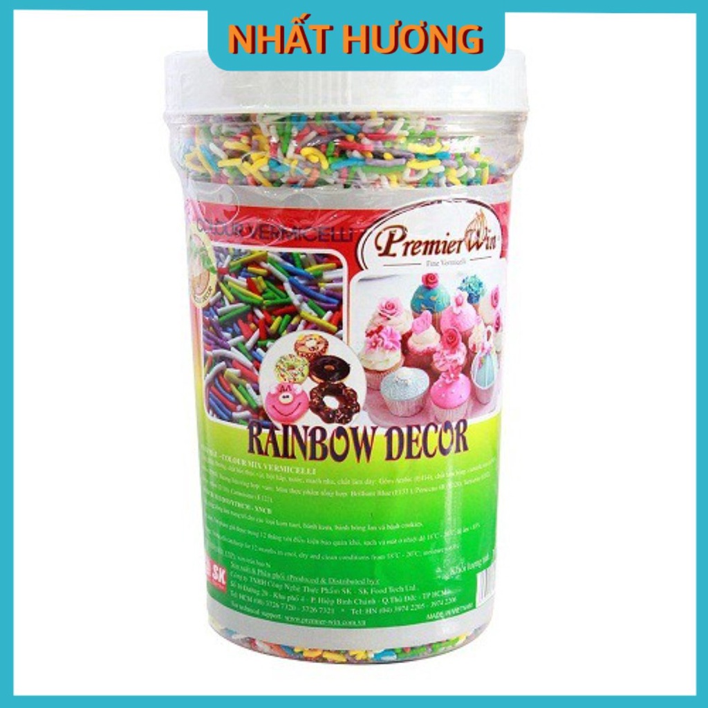 Chocolate Cốm Nhiều Màu Rainbow 500gr