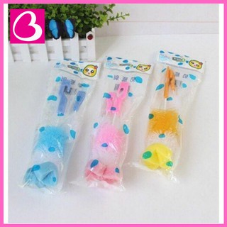 Bộ 2 cọ rửa bình sữa và núm ty cho bé