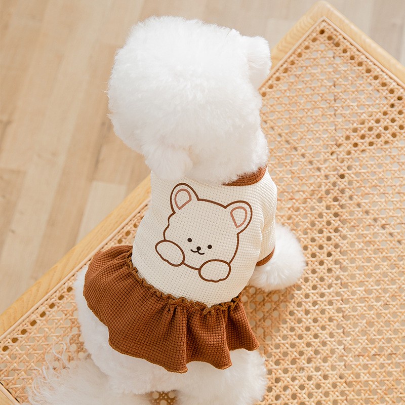 {27Pets} Áo Thun Cặp Đôi Gấu Bông Teddy