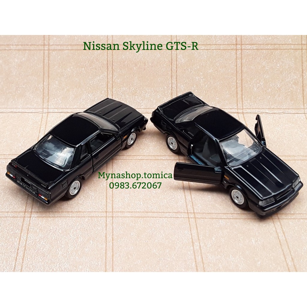 Đồ chơi mô hình tĩnh xe tomica premium không hộp, Nissan Skyline GTS-R