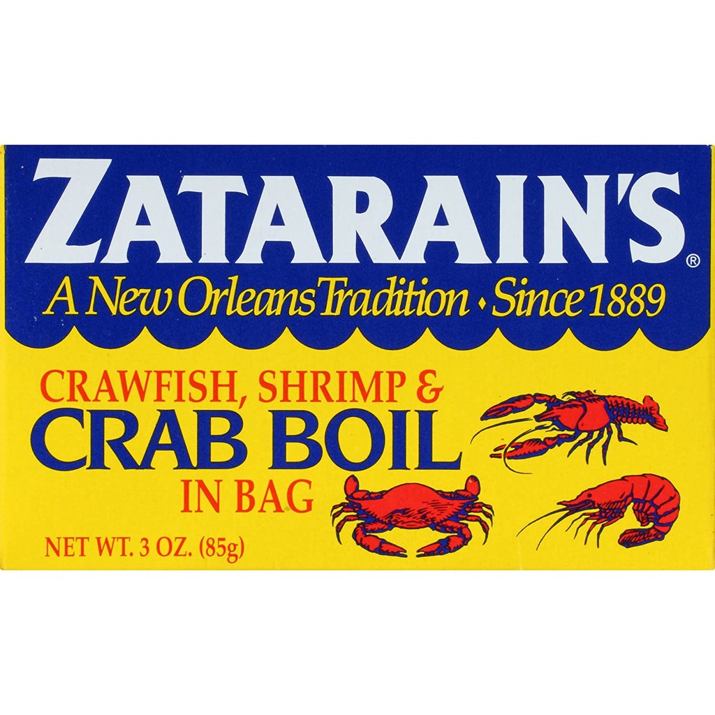 BỘT GIA VỊ NẤU HẢI SẢN Zatarain's Crawfish, Shrimp &amp; Crab Boil 85g