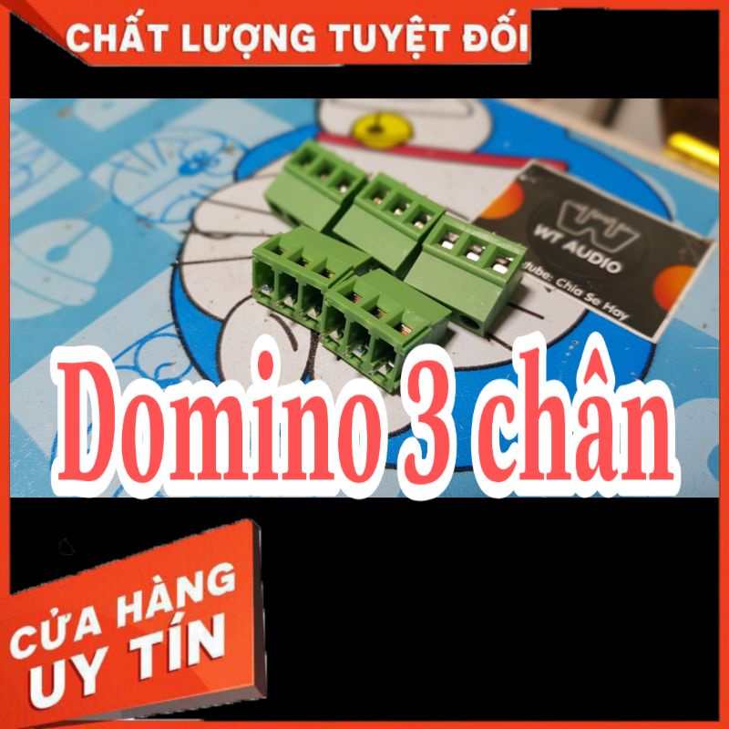 Domino 3 chân bước chân 5.08mm