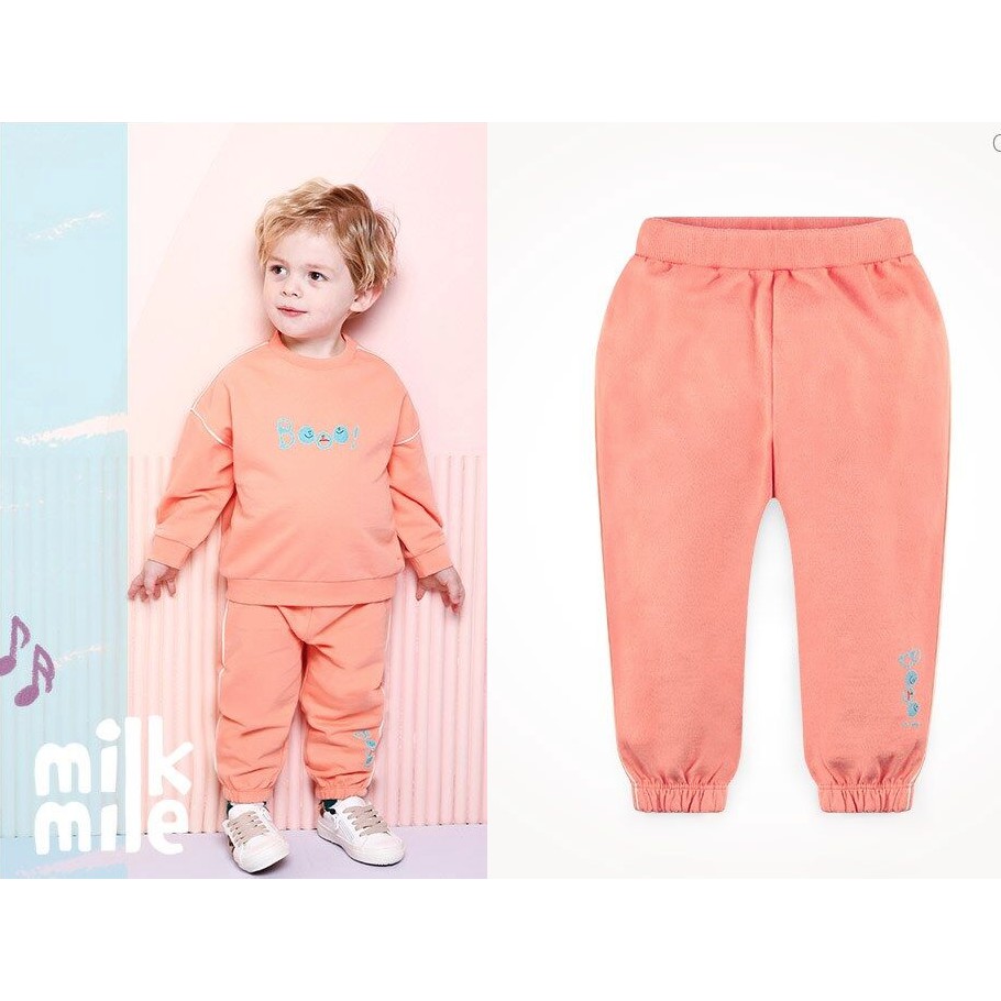 (110)Quần nỉ da cá Hàn Quốc chữ Boo maquse21