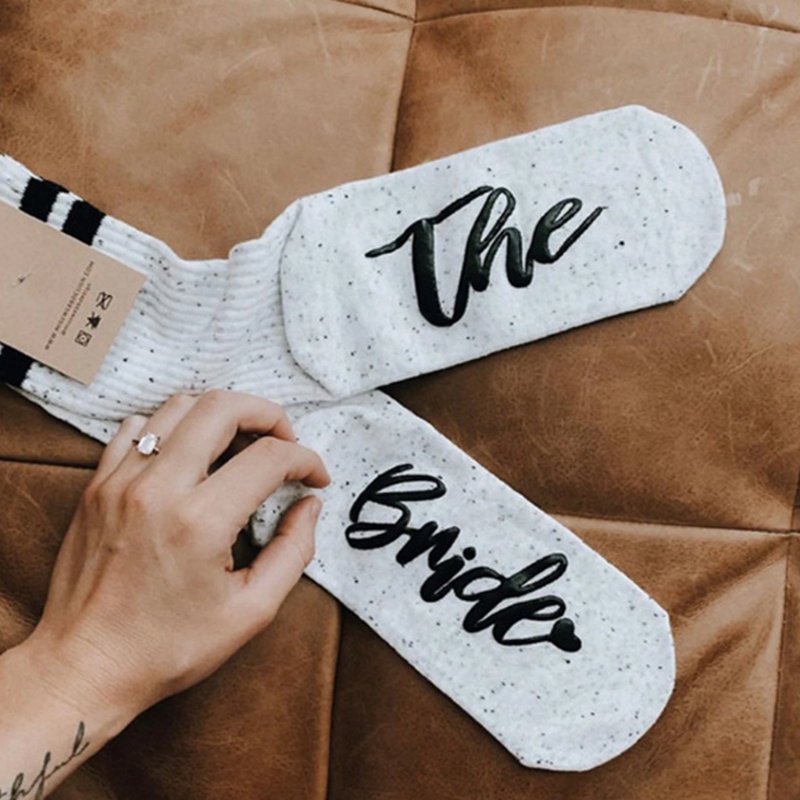 Youyo Vớ Phù Dâu / Tiệc Cưới In Chữ Cho Nữ