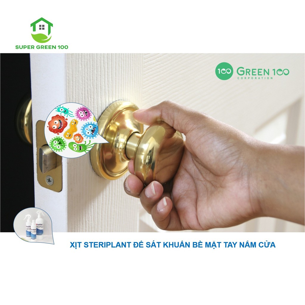 Nước Rửa Tay, Sát Khuẩn, Nhập Khẩu Thuỵ Sỹ SteriPlant | BigBuy360 - bigbuy360.vn