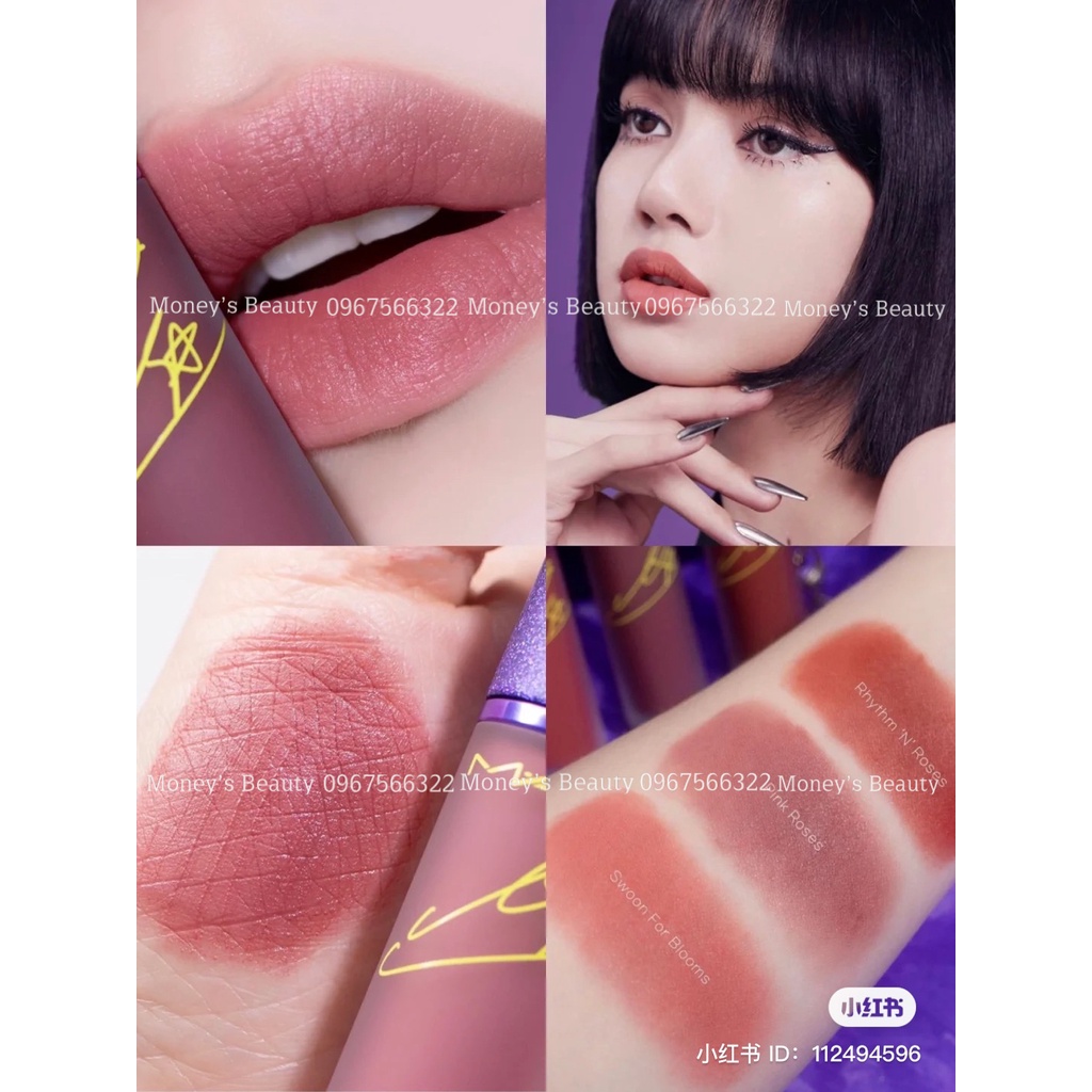 Son Kem 👉MẪU MỚI👈 MAC x Lisa Edition Powder Kiss Liquid Lipcolour