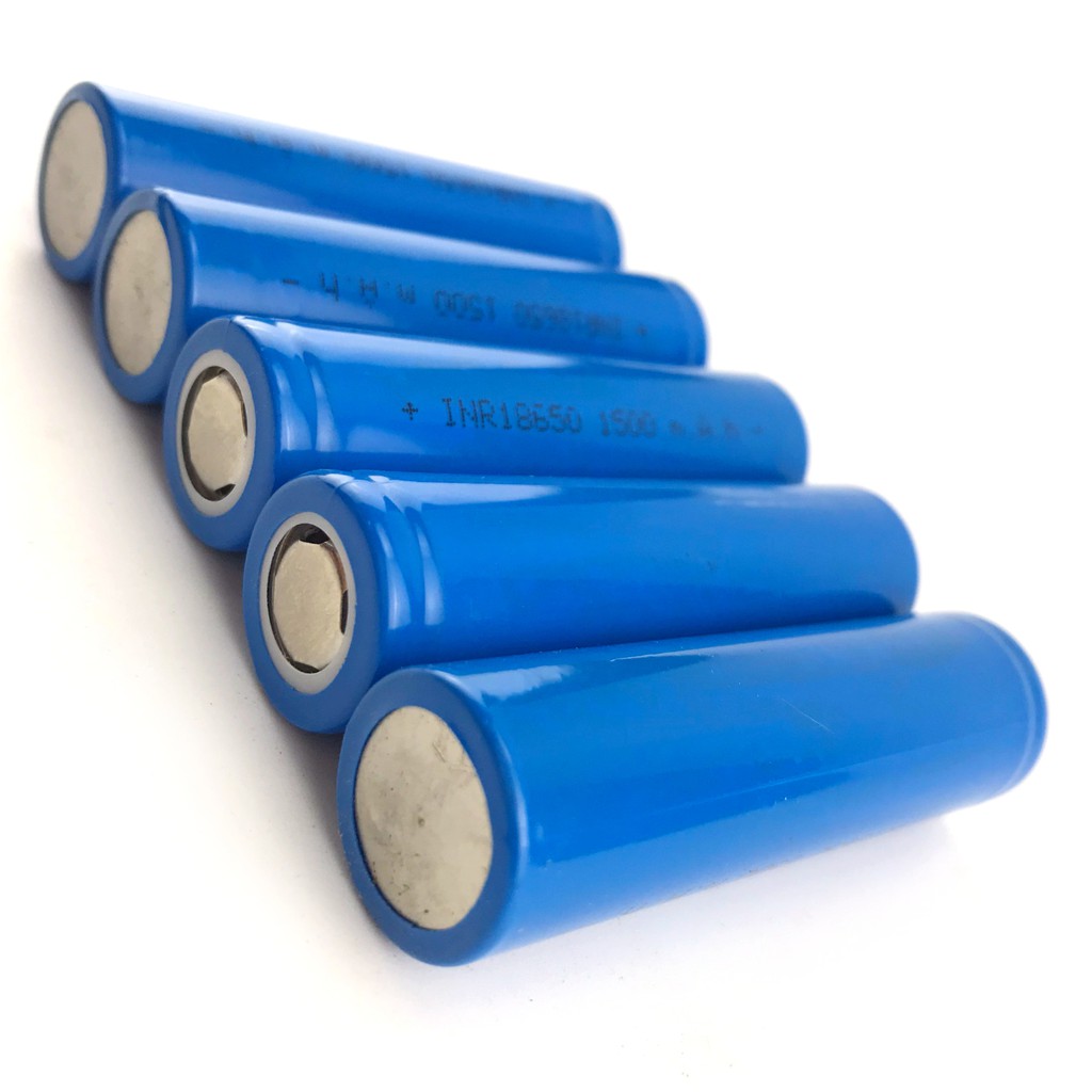 Cell pin li-ion 18650 dung lượng 1500mAh giá siêu rẻ đóng pin máy khoan