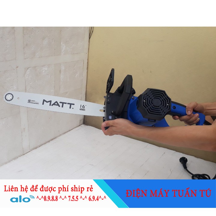 MÁY CƯA XÍCH ĐIỆN 220V-MATT