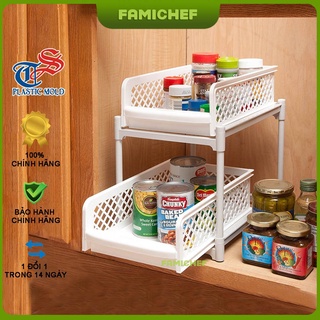 Kệ trượt 2 tầng đa năng Tashuan TS-3632 - Loại lớn