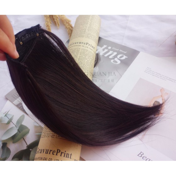 KẸP TÓC GIẢ PHÍM PHỒNG LÀM DÀY TÓC TỰ NHIÊN DỄ SỬ DỤNG HÌNH THẬT