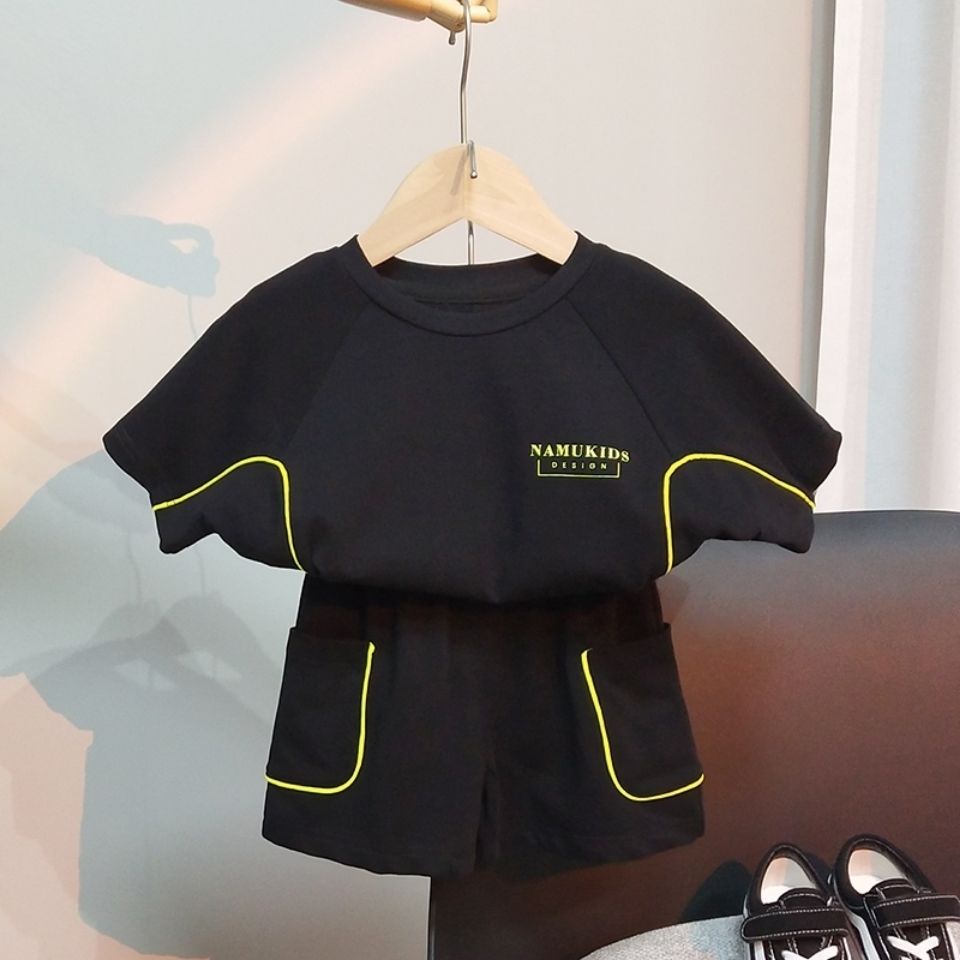 [Babycat] Hàng Có Sẵn Quần Ngắn Phong Cách Phương Tây Thời Trang Mùa Hè Hàn Quốc 2022 Dành Cho Bé Trai