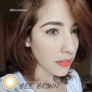 Lens vassen Bee brown