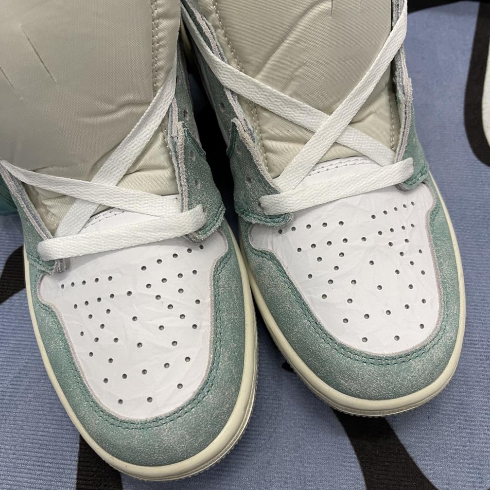 [Ảnh thật] Giày Nike Air Jordan 1 Retro High OG 'Turbo Green'- cao xanh ngọc T019