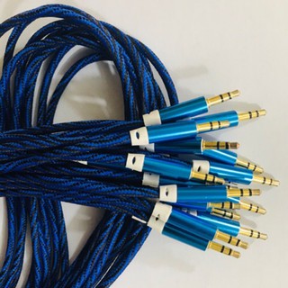 Jack âm thanh 2 đầu 3.5 bọc dù - Best Mobile
