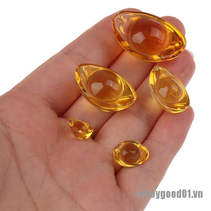Set 5 thỏi vàng phong thủy trang trí nhà cửa