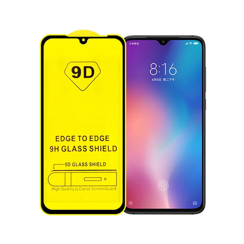 Kính cường lực 9D bảo vệ màn hình cho Xiaomi Mi 13 12T 11 12 Lite 11T 10T 9 8 9T Se CC9 Pro 10 Lite CC9e Pro A3