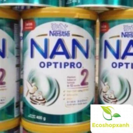 Combo 3 lon Sữa NAN OPTIPRO 2 Mẫu Mới 400g (Date 2021)