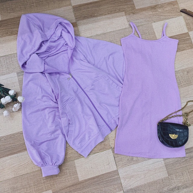 Set tím mộng mơ đang là hot trend nha chị em mình ơi ❗️❗️ Chất đẹp dã man luôn khoác tay bí nàng có thể mix rời theo ý