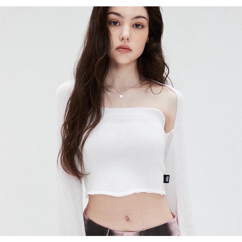 CHÍNH HÃNG SET ÁO CROPTOP LUVISTRUE KARINA AESPA