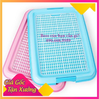 [SALE] Khay vệ sinh cho chó cái hình chữ nhật 45x36cm