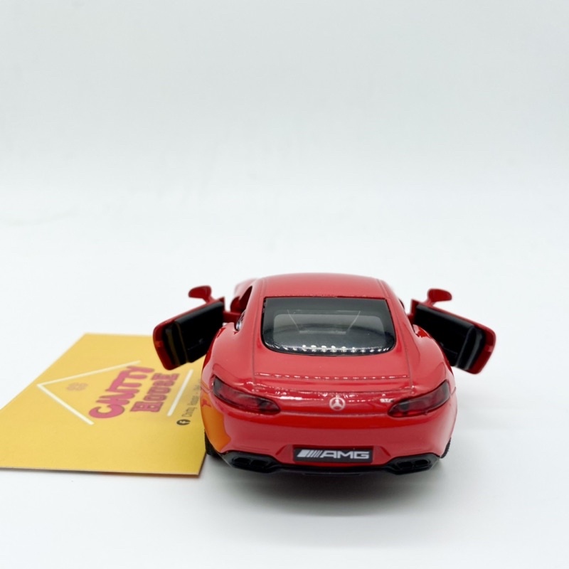 Xe trang trí ô tô kim loại Mercedes Benz AMG GTS tỷ lệ 1:36 dùng trang trí taplo, sưu tầm, đồ chơi
