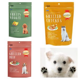 Bánh/ Thức ăn thưởng/ Snack Smartheart gói 100g vị rau củ bổ sung Omega 3&amp;6 và các Vitamin từ rau củ dành cho chó