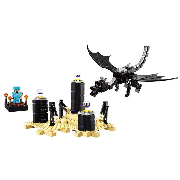 Đồ chơi Lắp ghép Mô hình (CÓ SẴN) The Ender Dragon Rồng Địa Ngục