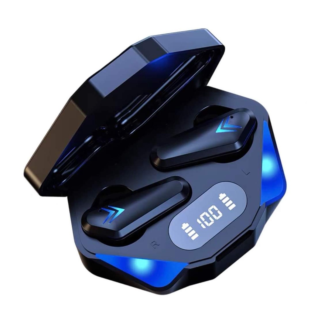 Tai nghe Bluetooth Gaming X15 Siêu hay- Cảm biến- Có đèn led- Siêu đẹp- Bass mạnh- dùng cho tất cả điện thoại