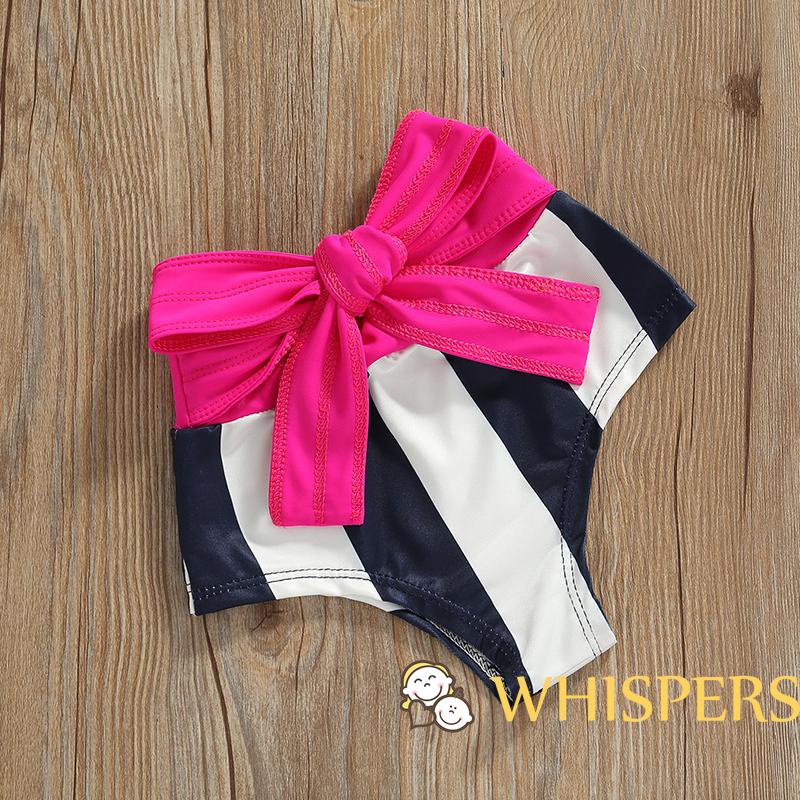 WHISPERS-Baby Girl´s Bathing Suit Lemon/Starfish/Stripe Baggy Sleeve Swim Tops + High Waist Bathing Shorts