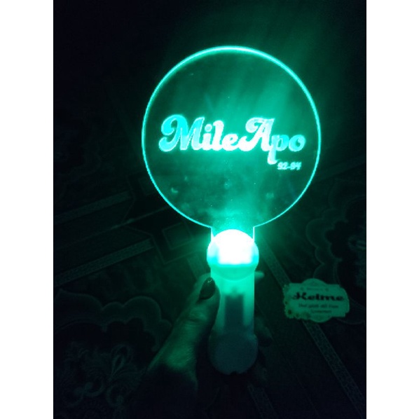 Lightstick MileApo khắc theo yêu cầu