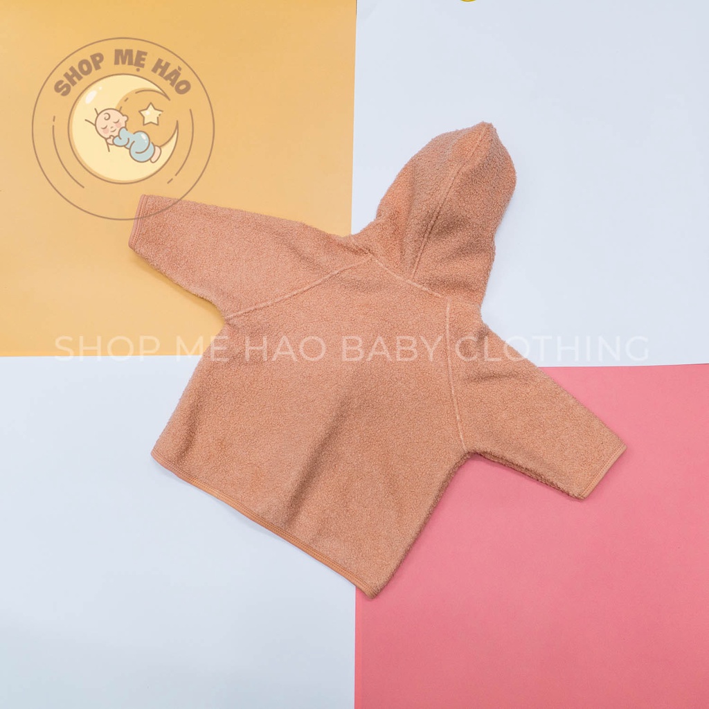 JOYO Áo Khoác Lông Cừu Ấm Áp Cho Bé Dưới 4 Tuổi
