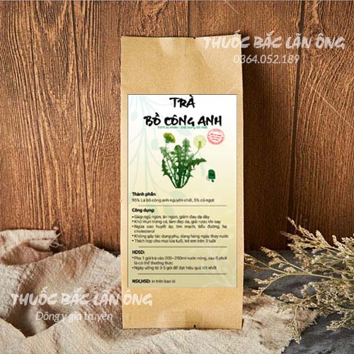 Trà bồ công anh giải độc, thanh lọc cơ thể, ngăn ngừa ung thư - Thuốc Bắc Lãn Ông