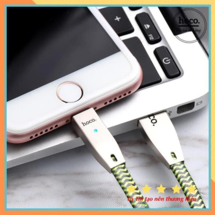 Dây Cáp Sạc Tự Ngắt Khi Pin Đầy Cho Iphone Hoco U11 Chính Hãng