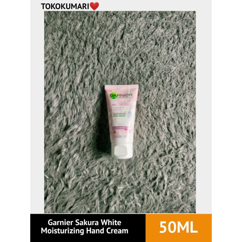 (Hàng Mới Về) Kem Dưỡng Da Tay Garnier Sakura Trắng Da Dưỡng Ẩm 50ml