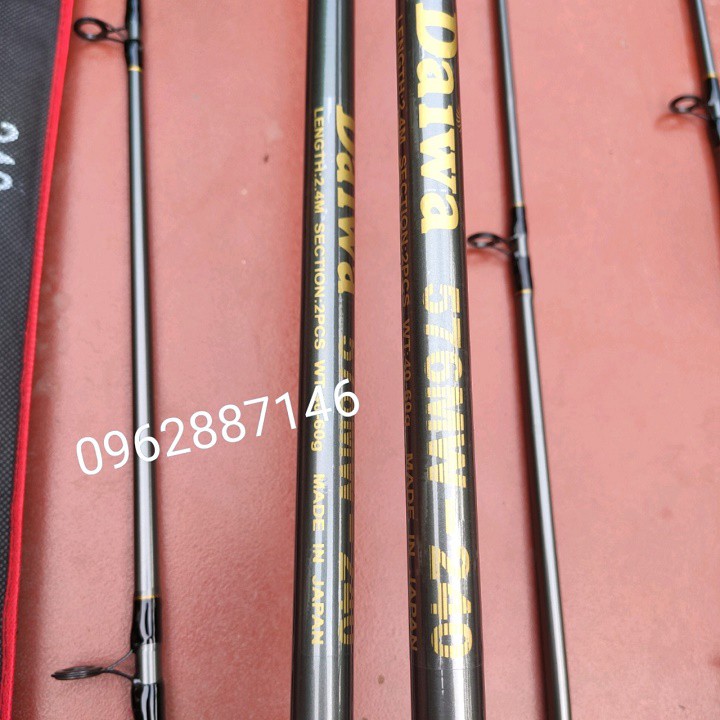 cần câu cá daiwa 576 rỗng siêu nhẹ tải cá 15kg