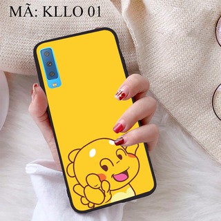 Ốp lưng Samsung A7 2018 viền dẻo TPU BST Khủng Long Lai Ong