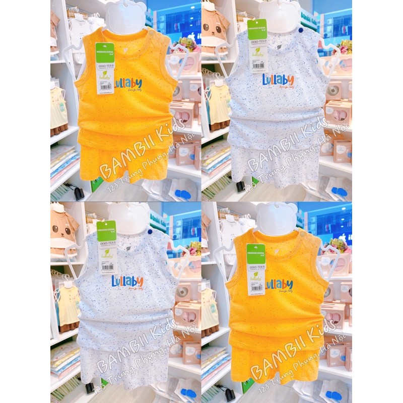 [LULLABY] Bộ sát nách Nuke Cotton bé trai NH632P