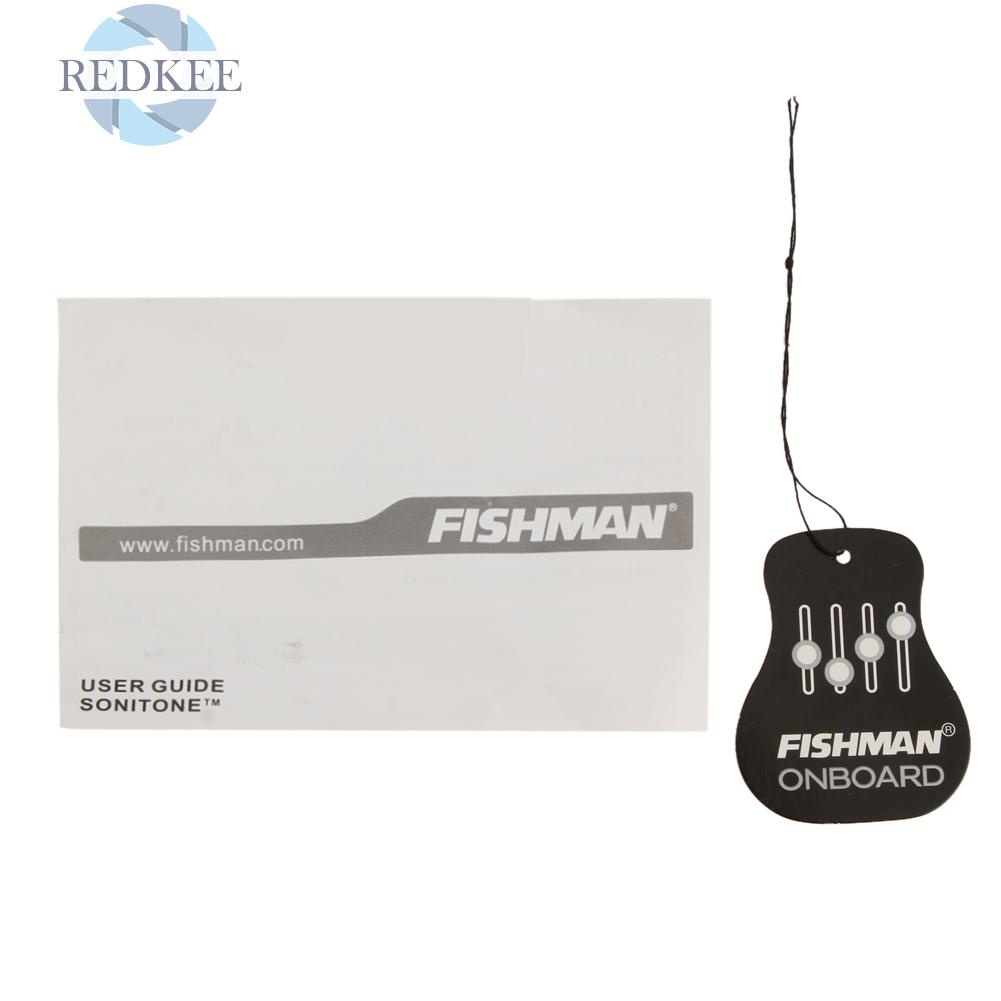 Hệ thống pickup EQ DIY cho đàn guitar Acoustic Fishman VT1