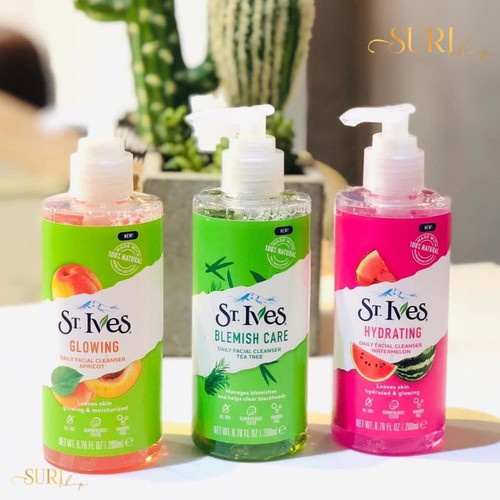 Gel rửa mặt chăm sóc da St.ives 200ml
