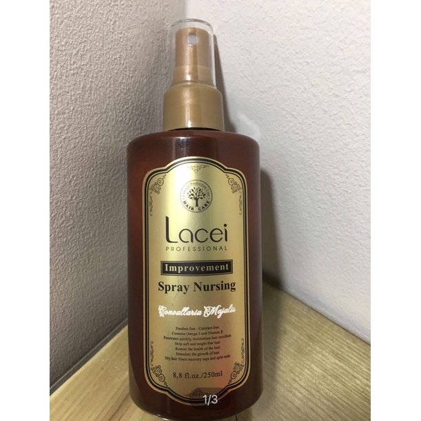 Sữa dưỡng tóc Lacei Improvement 250ml  - xịt dưỡng tóc lacei nâu 250ml